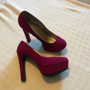 Mossimo Platform Pumps Size 10 - Magenta